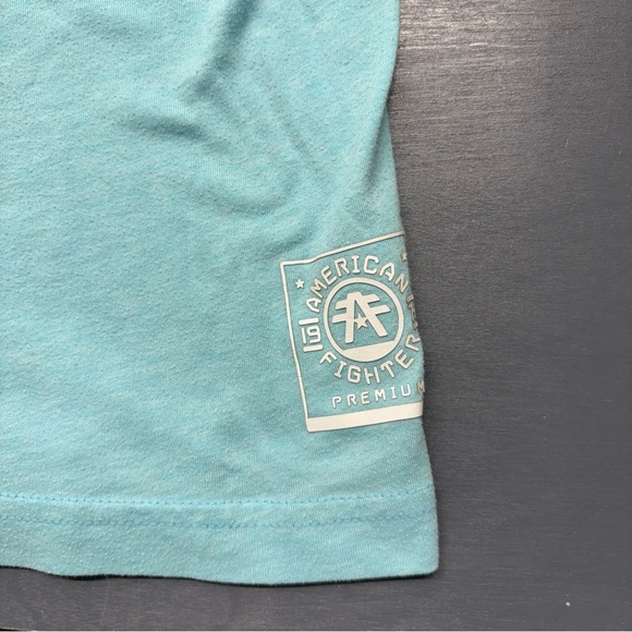 American Fighter Buckle 1974 Light Blue Training Division Premium  Sz XL - Picture 7 of 9